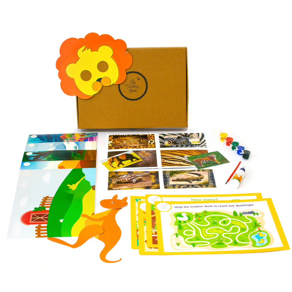 Animals Theme Activity Box